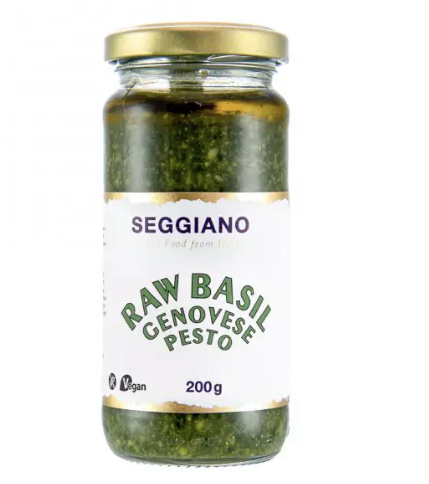 Seggiano Raw Basil Genovese Pesto 200g