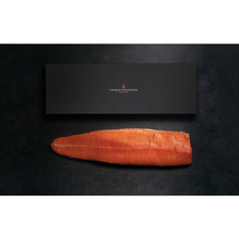 Load image into Gallery viewer, Smokin&#39; Brothers: Sashimi Grade Sliced Salmon Belly 200g
