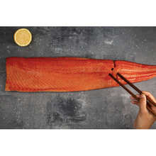 Load image into Gallery viewer, Smokin&#39; Brothers: Sashimi Grade Sliced Salmon Belly 200g
