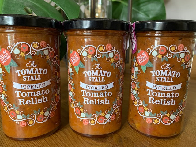 PICKLED TOMATO RELISH 275G, ISLE OF WIGHT
