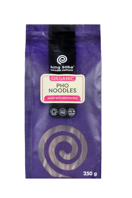 King Soba Organic Pho Noodles 250g