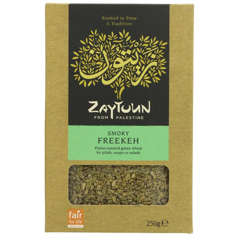zaytoun smoky freekeh 200g pack