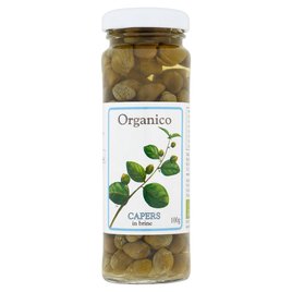 Capers in brine 100g Organico
