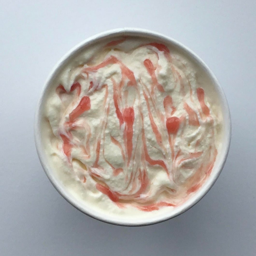 Rhubarb and Custard Ice Cream 450ml