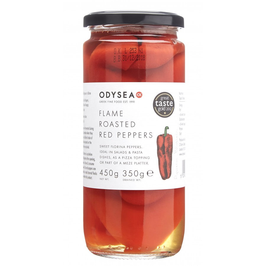 Odysea - Roasted Red Peppers 450g