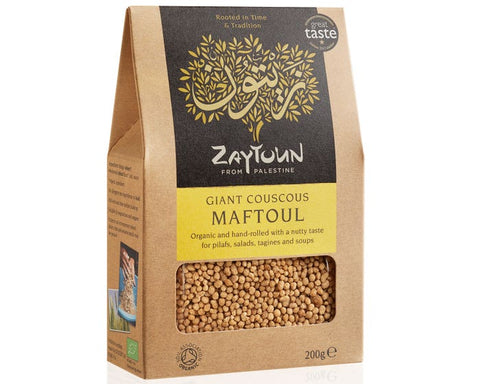 zaytoun giant couscous maftoul 200g pack