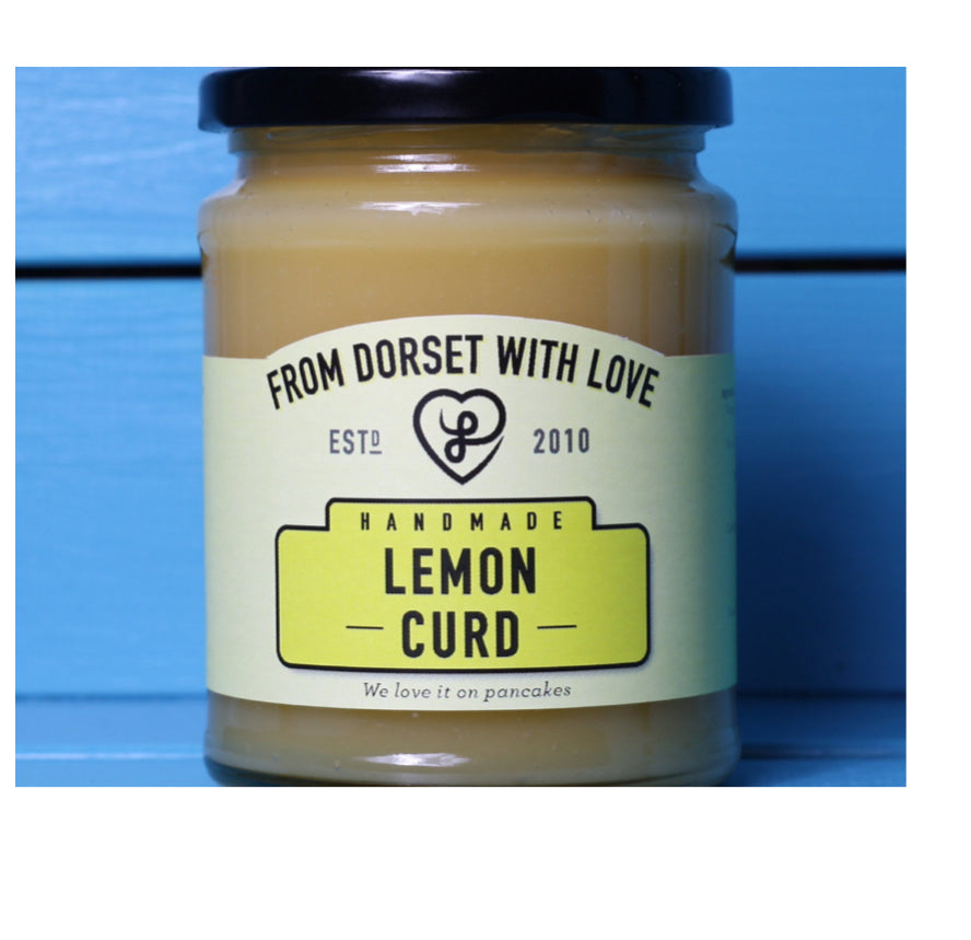 Lemon Curd - from dorset with love