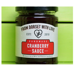 Cranberry Sauce - from dorset with love