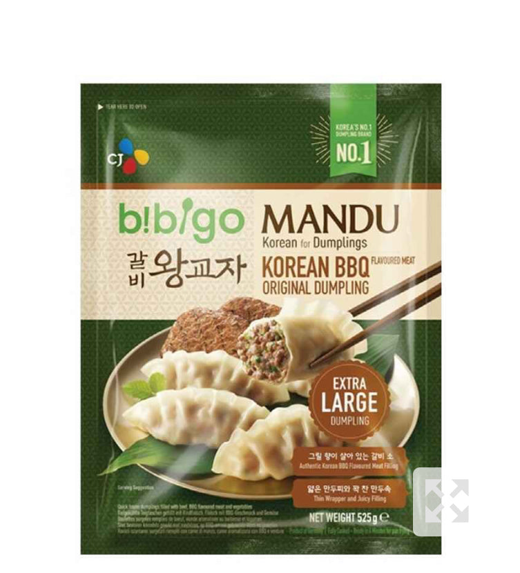 Bibigo Korean BBQ original dumplings 525g