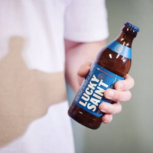 Load image into Gallery viewer, Lucky Saint Unfiltered Alcohol Free Lager x 4
