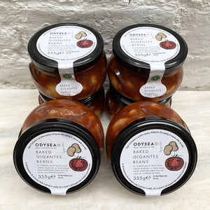 Odysea Baked Gigantes beans in tomato sauce and olive oil