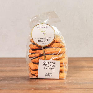 Seggiano orange walnut biscotti - 200g