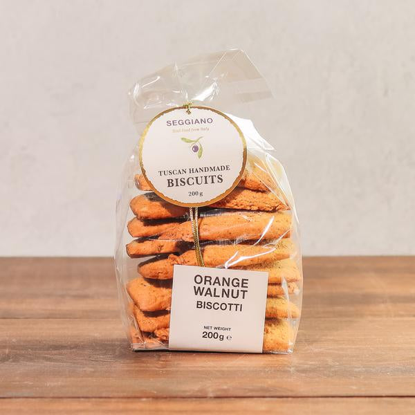Seggiano orange walnut biscotti - 200g