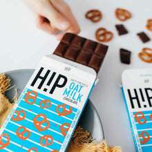 Load image into Gallery viewer, HIP Salty Pretzels Oat M!lk Chocolate Bar
