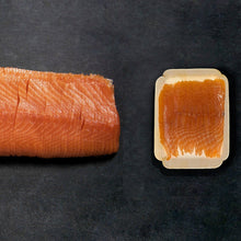 Load image into Gallery viewer, Smokin’ Brothers: Sliced Salmon Belly 200g
