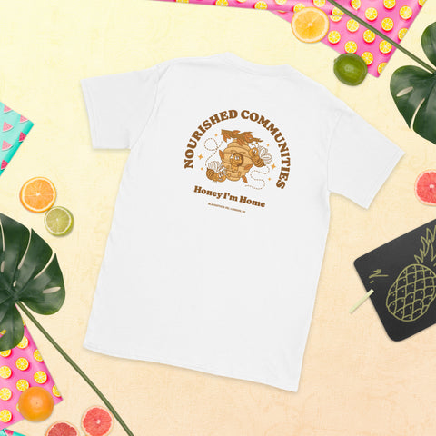 Nourished Communities, Honey I'm Home T-shirt, Blackstock Road, N5